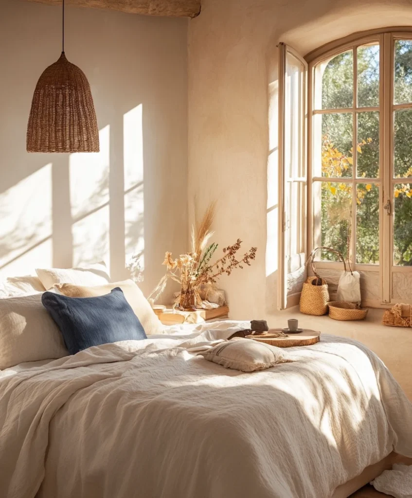 Mediterranean style bedroom